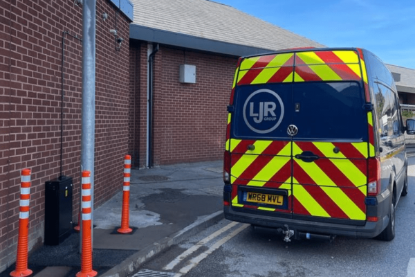 tarmacking job and LJR van